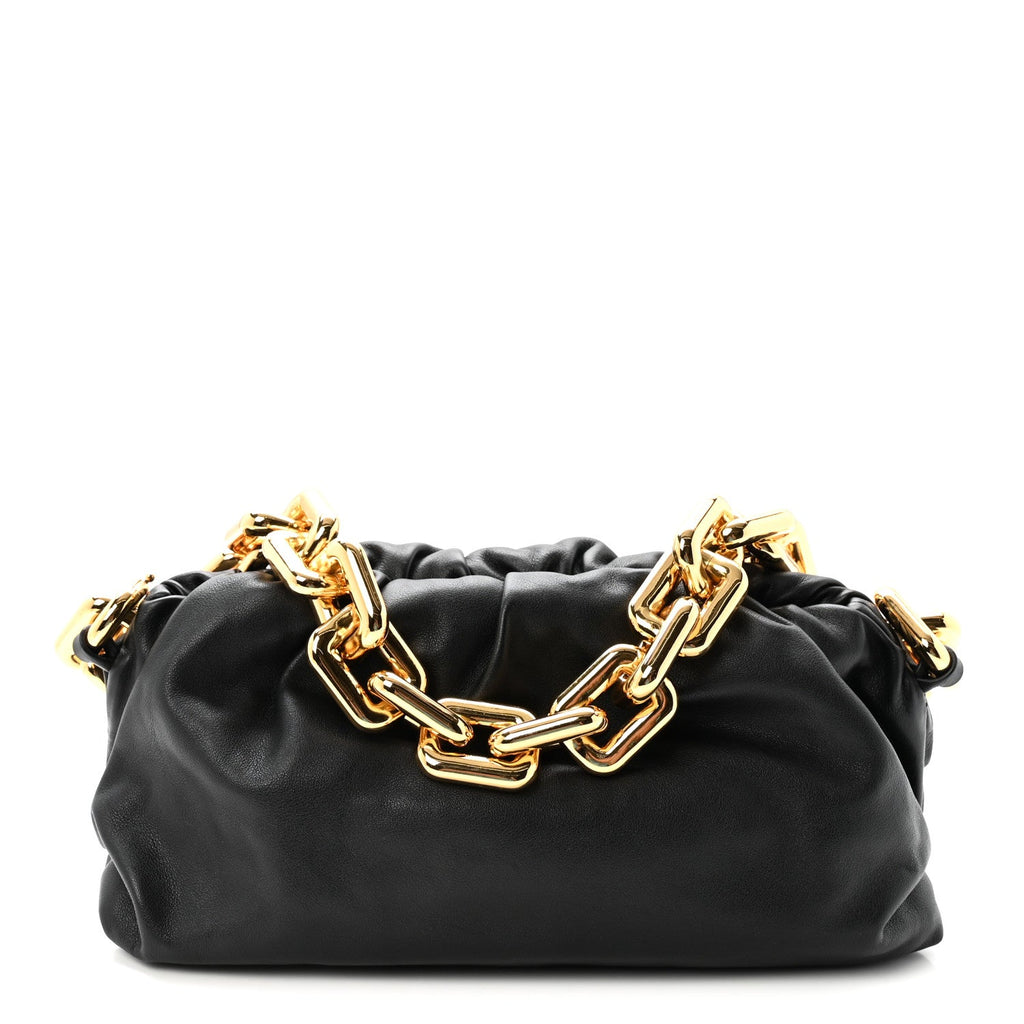 Calfskin The Pouch Chain Black