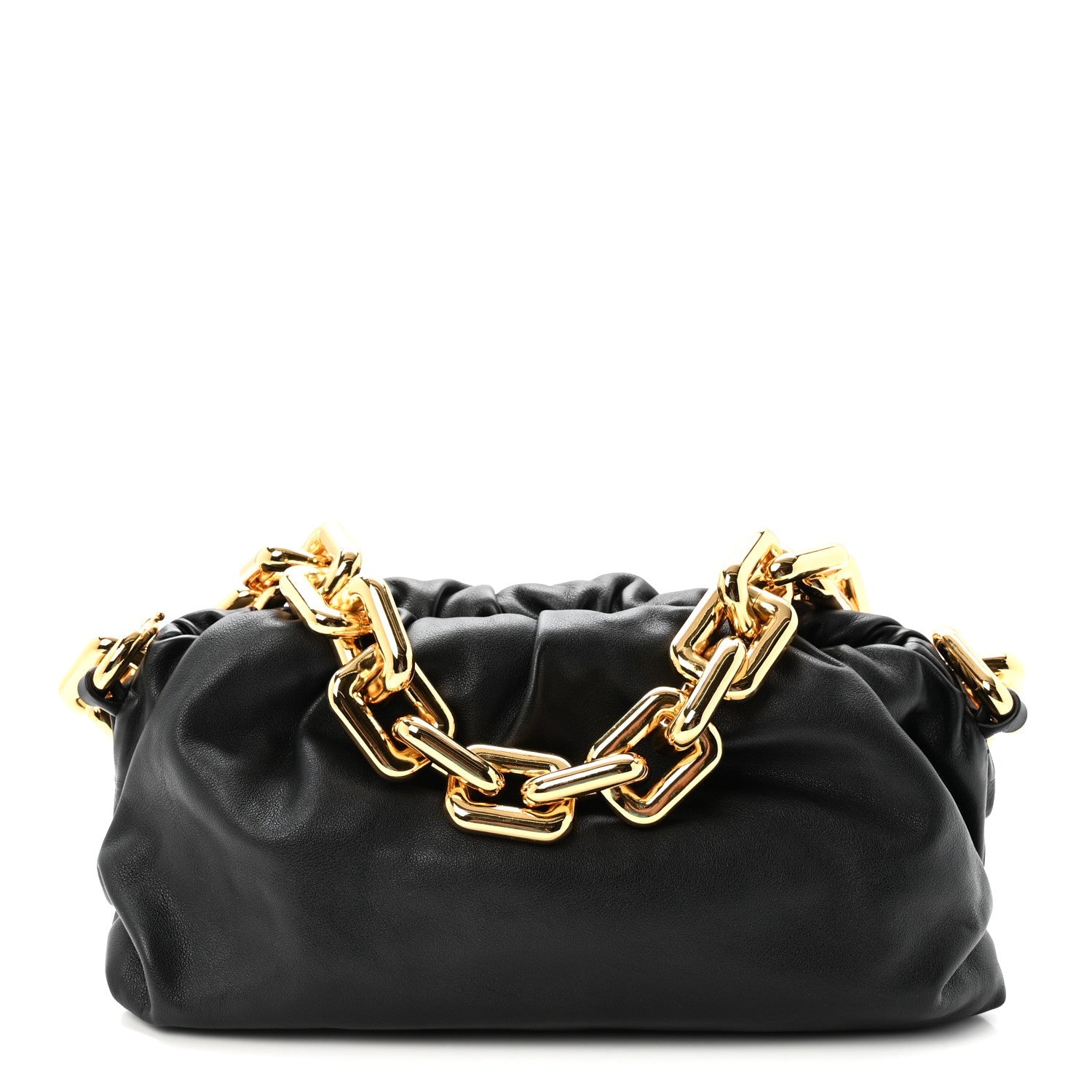 Calfskin The Pouch Chain Black
