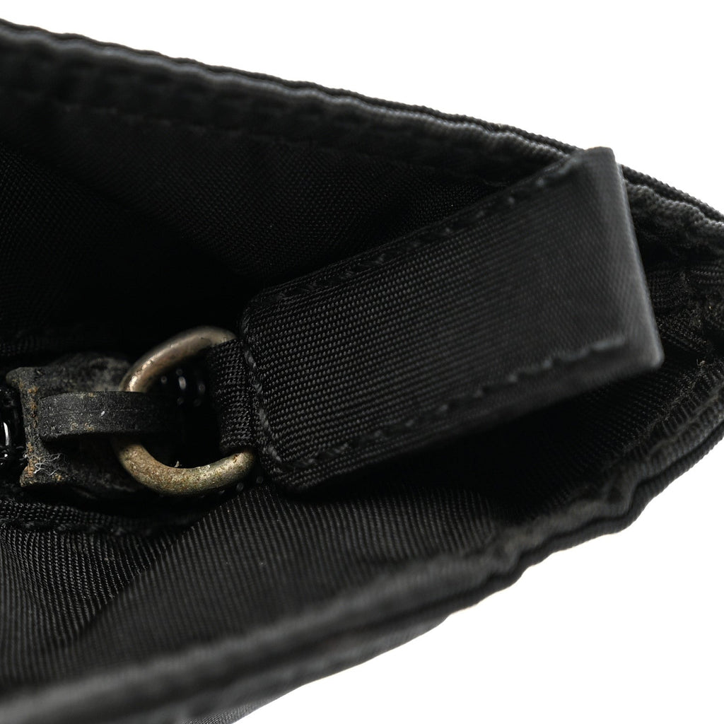 Tessuto Nylon Mini Shopping Tote Black
