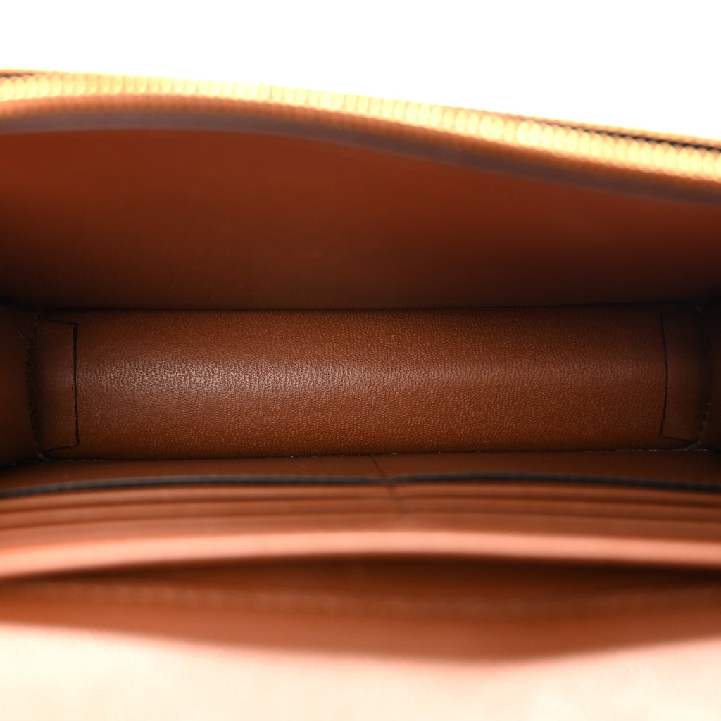 Small Classic Grain Calfskin Small Darley Oak
