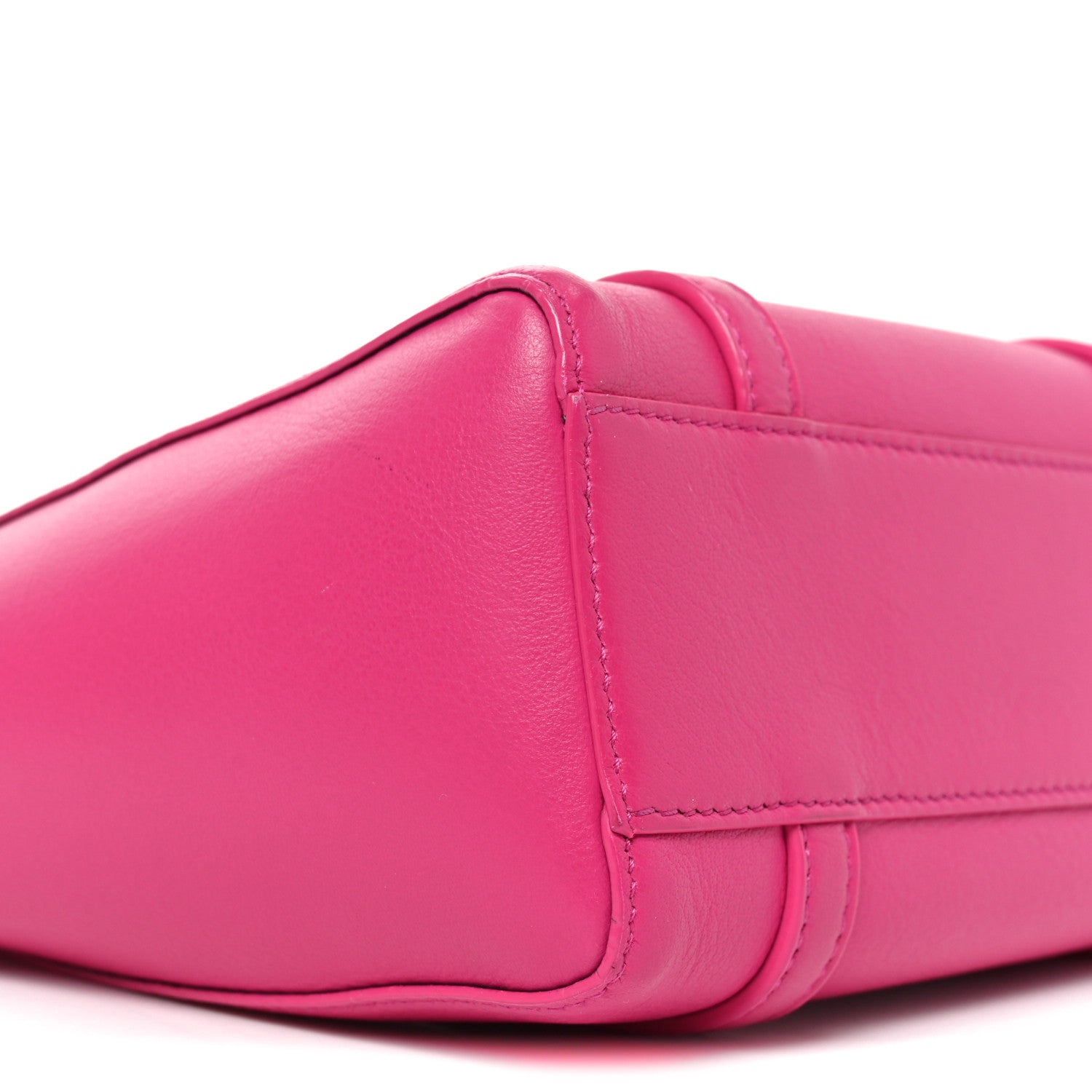 Calfskin XXS Everyday Tote Neon Pink