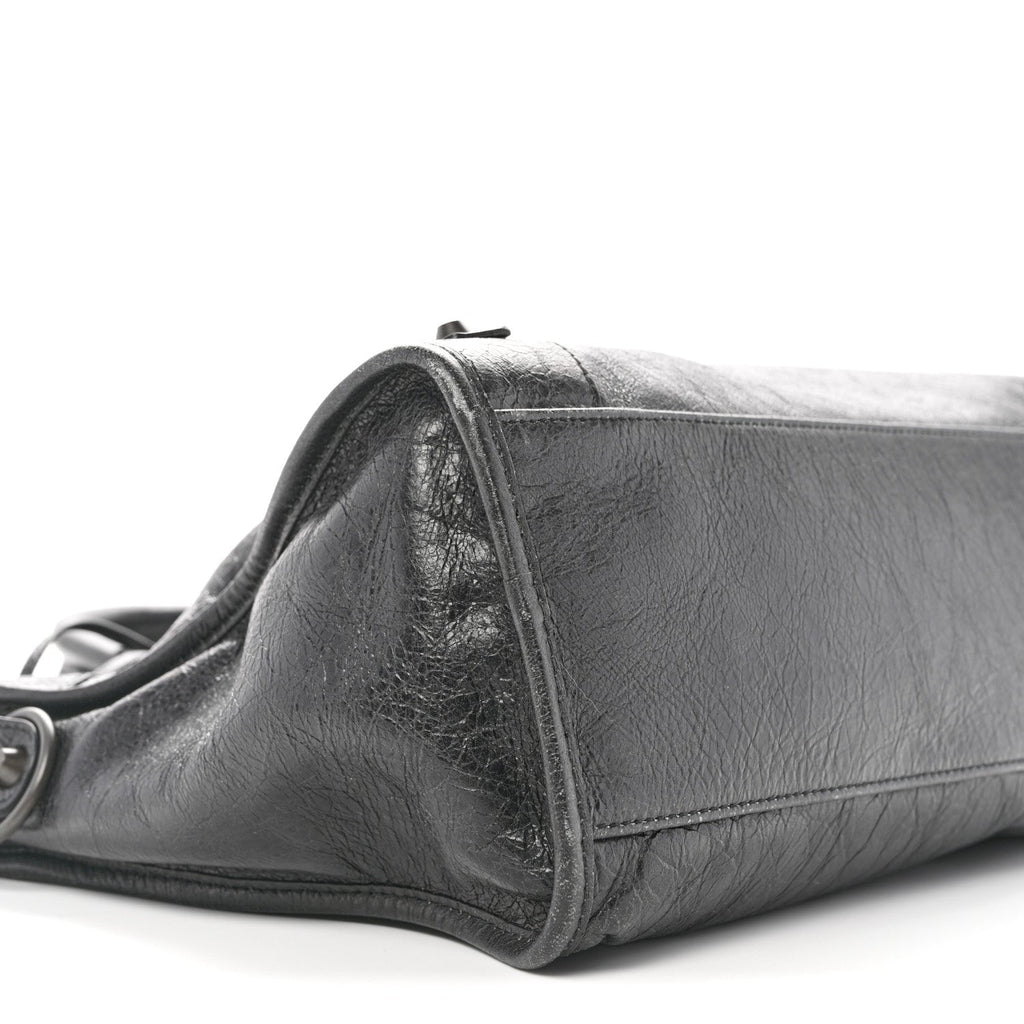 Arena Lambskin Classic Hardware Medium Le City Black