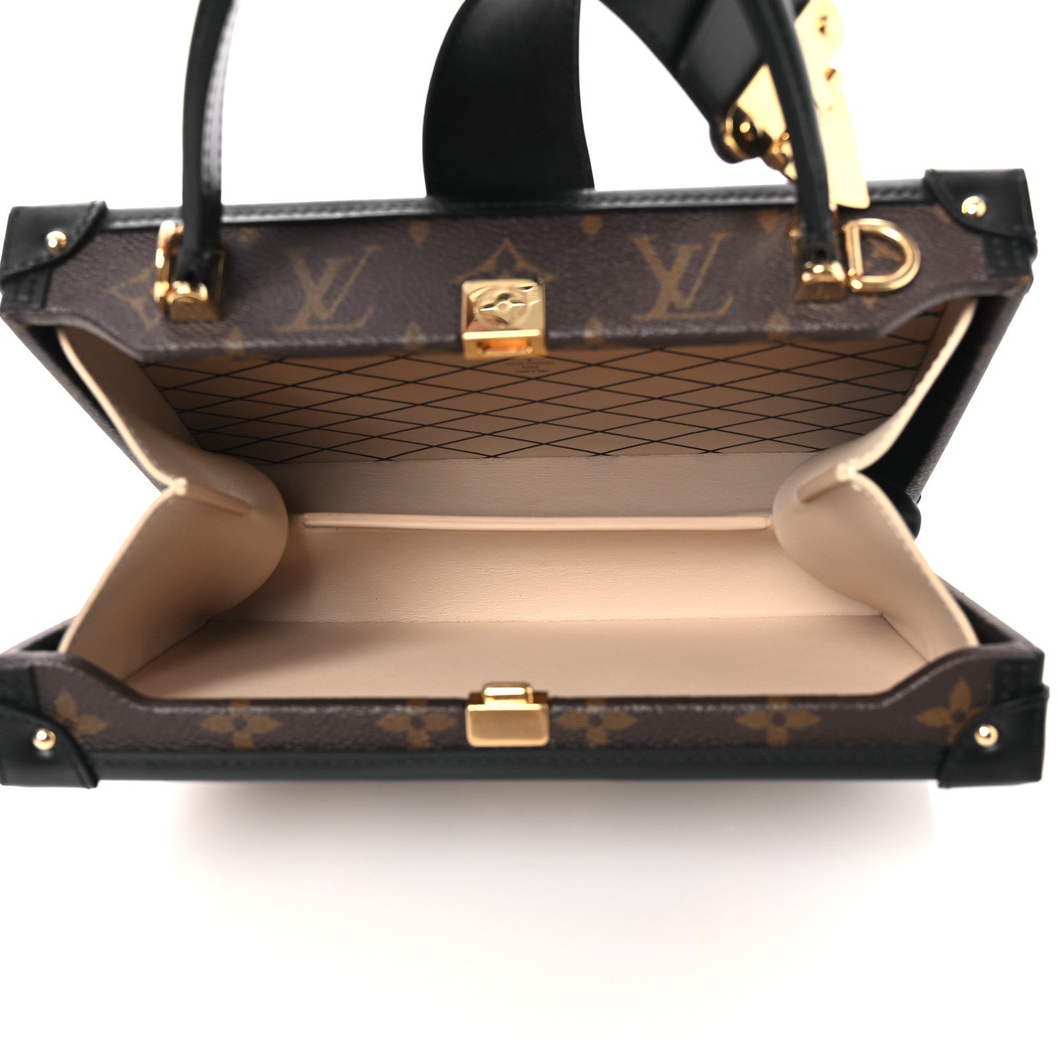 Monogram Petite Malle V Black