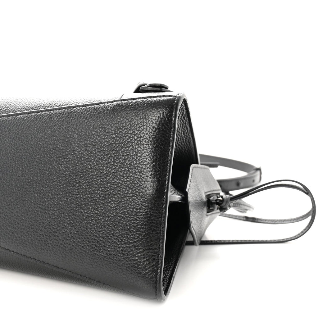 Grained Calfskin Neo Classic Black Hardware S City Black