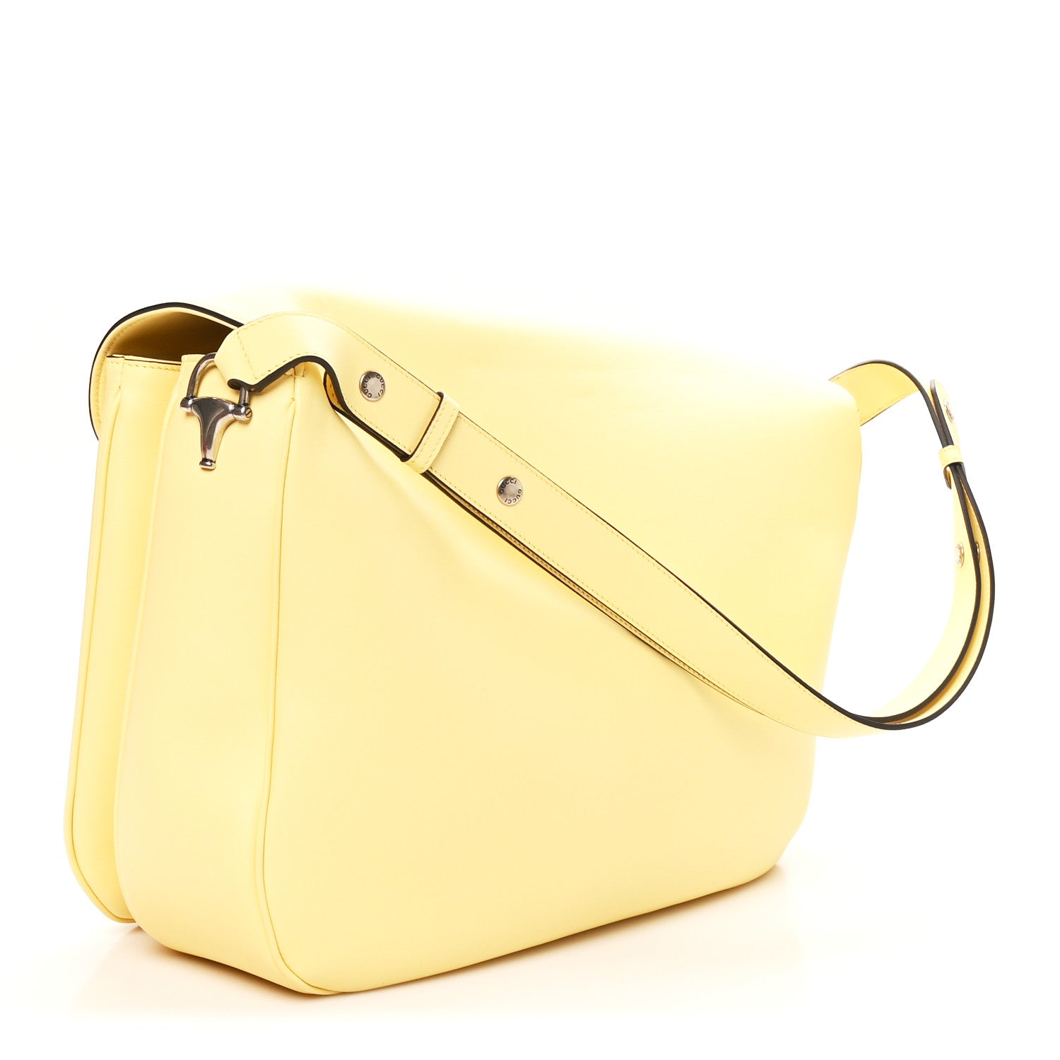 Calfskin Large Aura Horsebit 1955 Shoulder Bag Butter