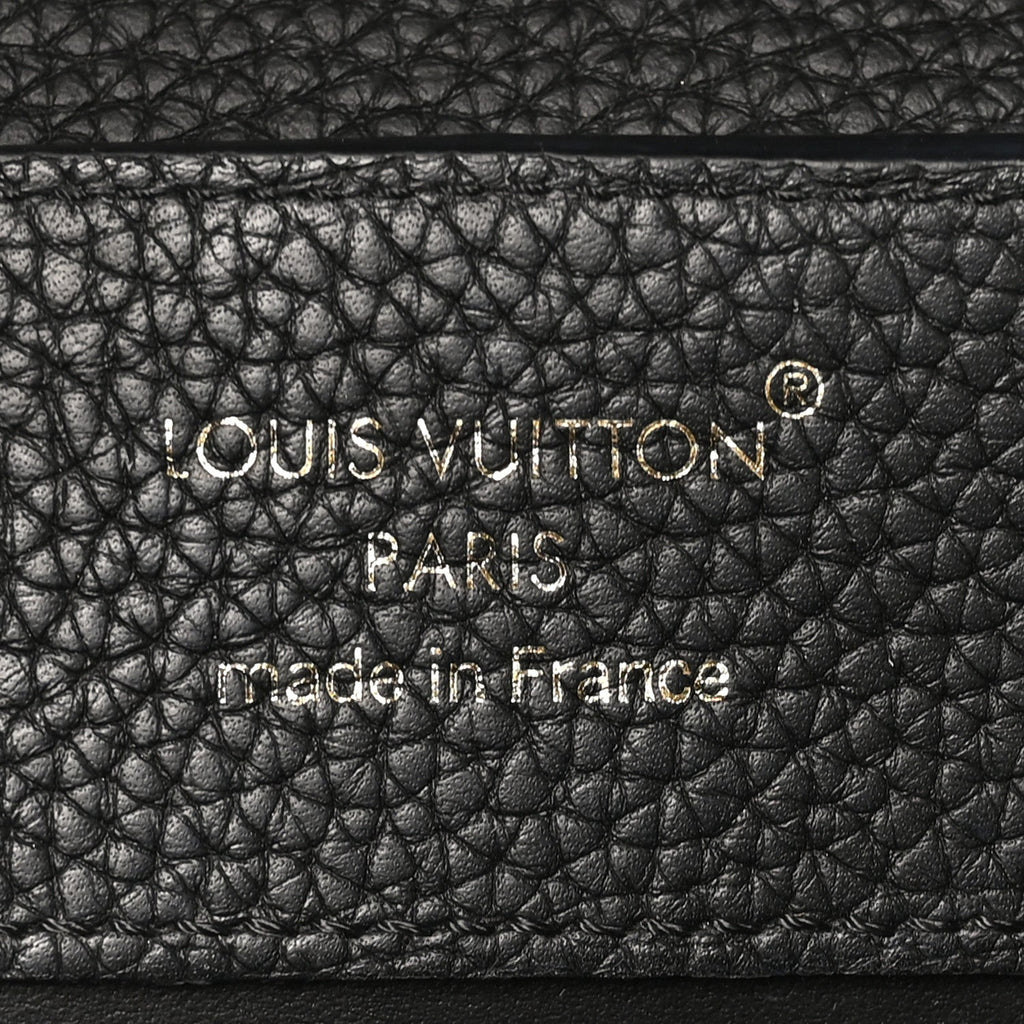 Taurillon Mother of Pearl Capucines BB Black