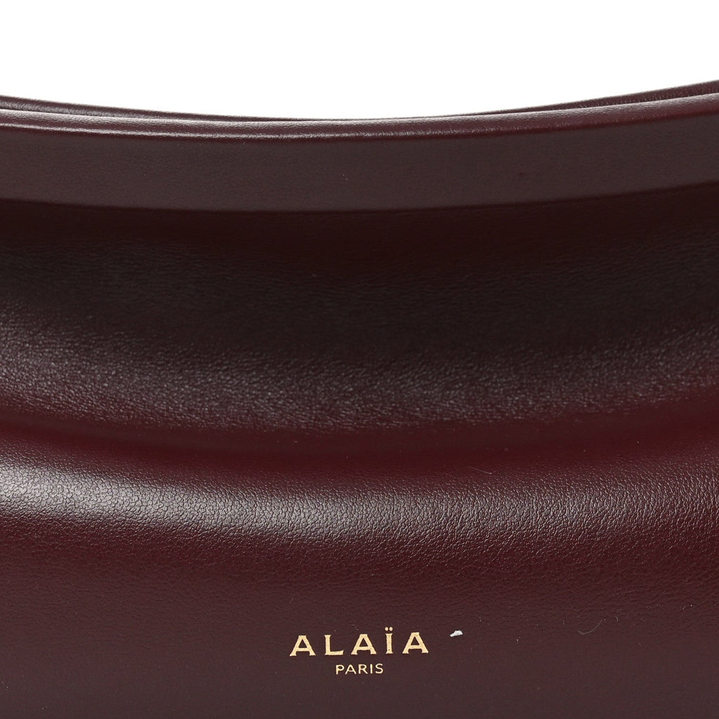 Calfskin Le Click East West Bag Rouge Grenat
