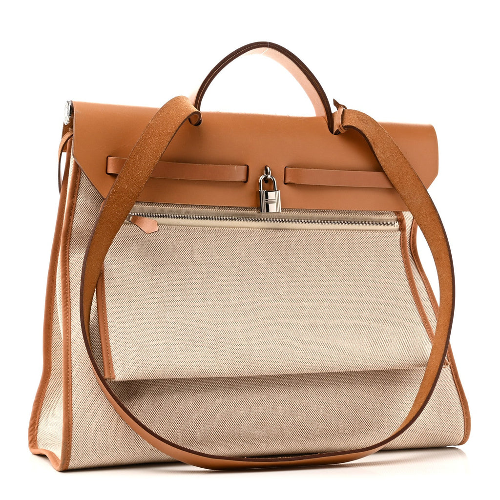 Toile Vache Hunter Herbag Zip 39 MM Beige Natural