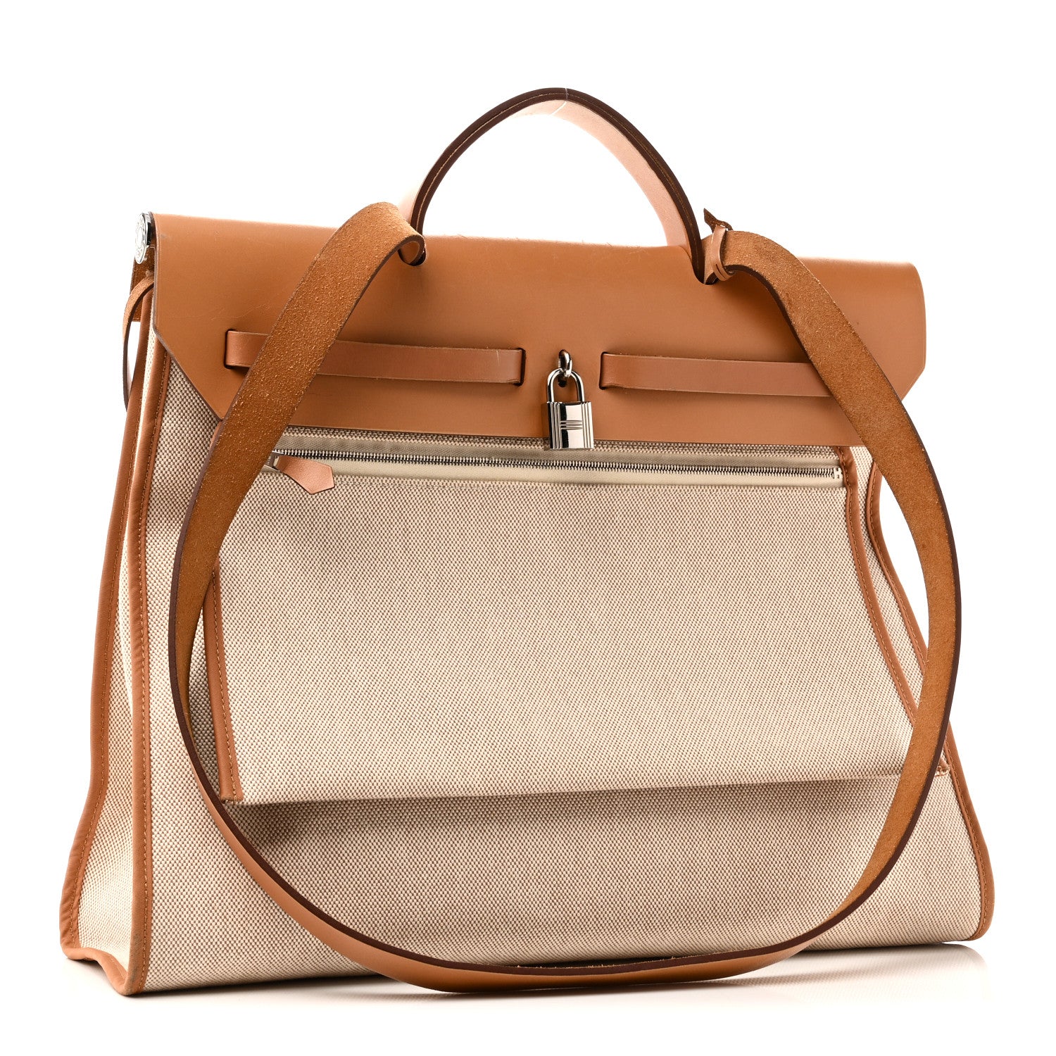 Toile Vache Hunter Herbag Zip 39 MM Beige Natural