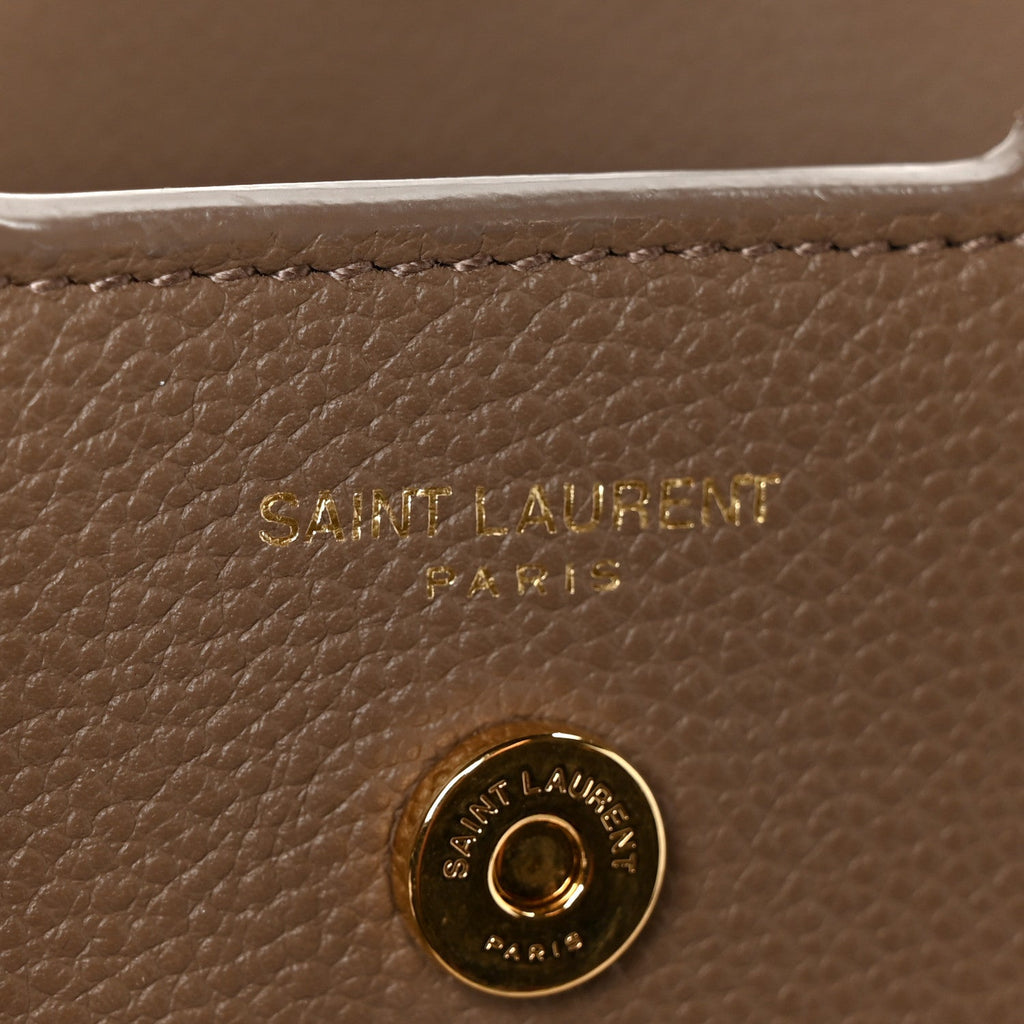 Calfskin Baby Monogram Downtown Cabas Beige
