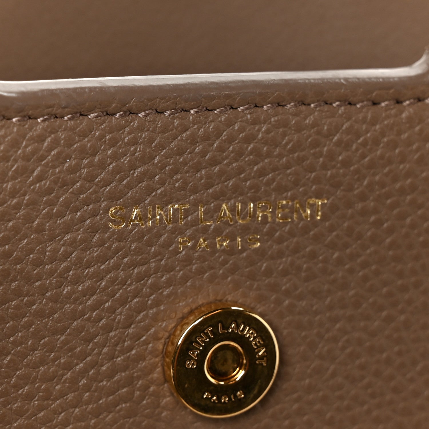 Calfskin Baby Monogram Downtown Cabas Beige