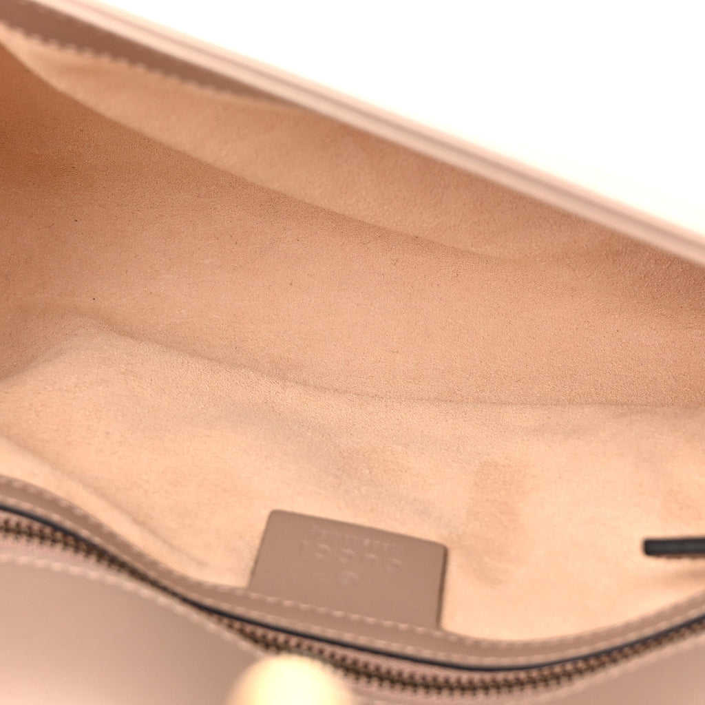 Calfskin Matelasse Small GG Marmont Shoulder Bag Porcelain Rose