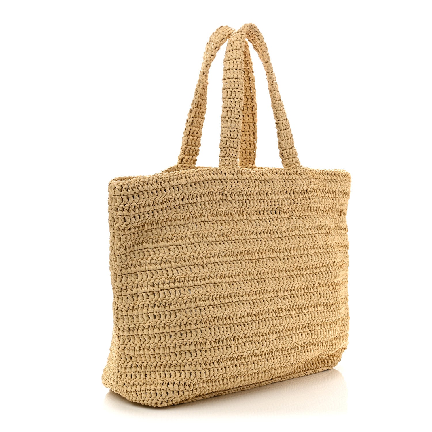 Raffia Rive Gauche Tote Natural