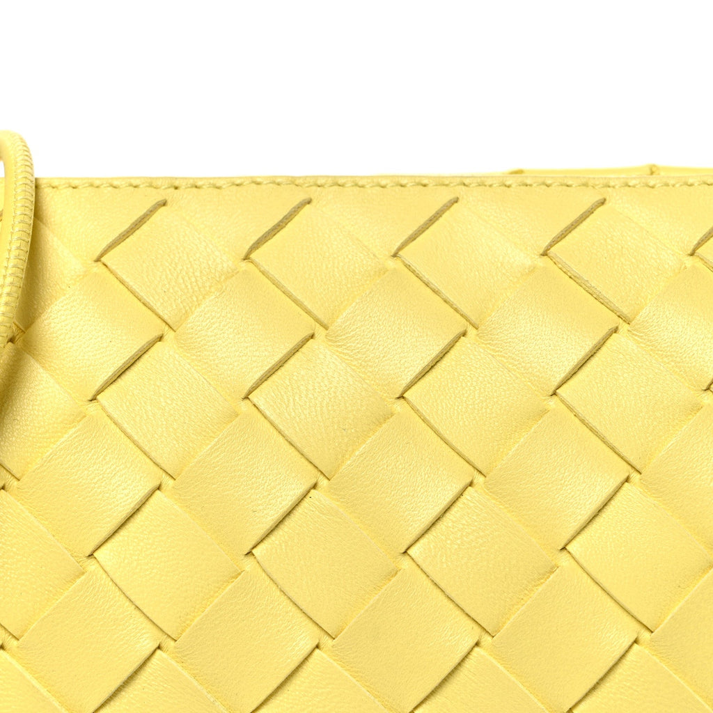 Nappa Intrecciato Loop Baguette Bag Sherbert