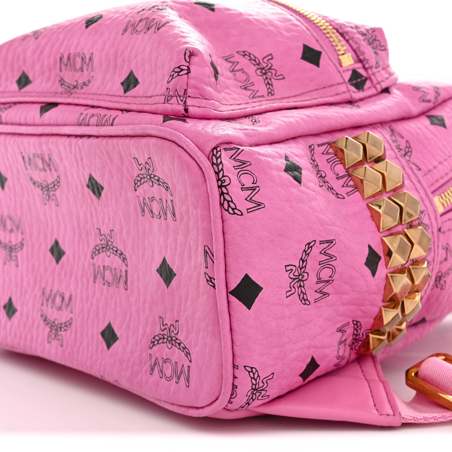 Visetos Side Stud Mini Stark Backpack Pink