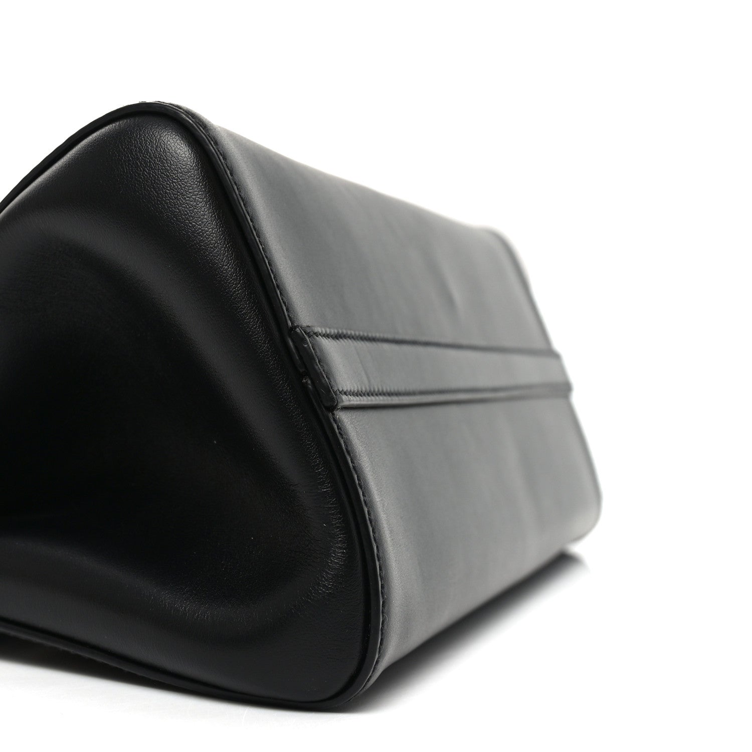 Calfskin Medium Enchaine Bag Black