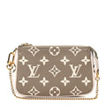 Empreinte Spring in the City Mini Pochette Accessories Kaki Beige Cream