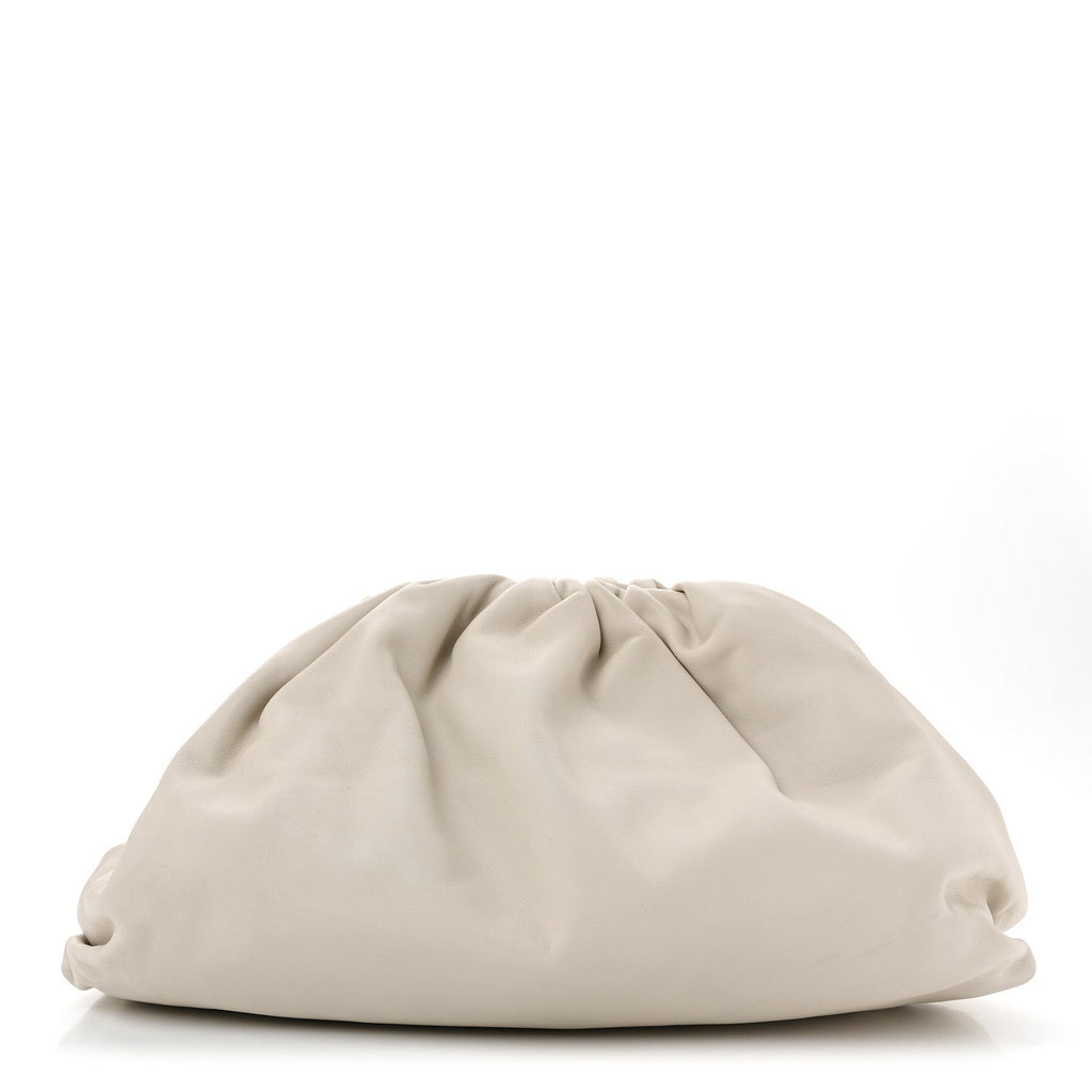 Smooth Butter Calf The Pouch Oversized Clutch Plaster