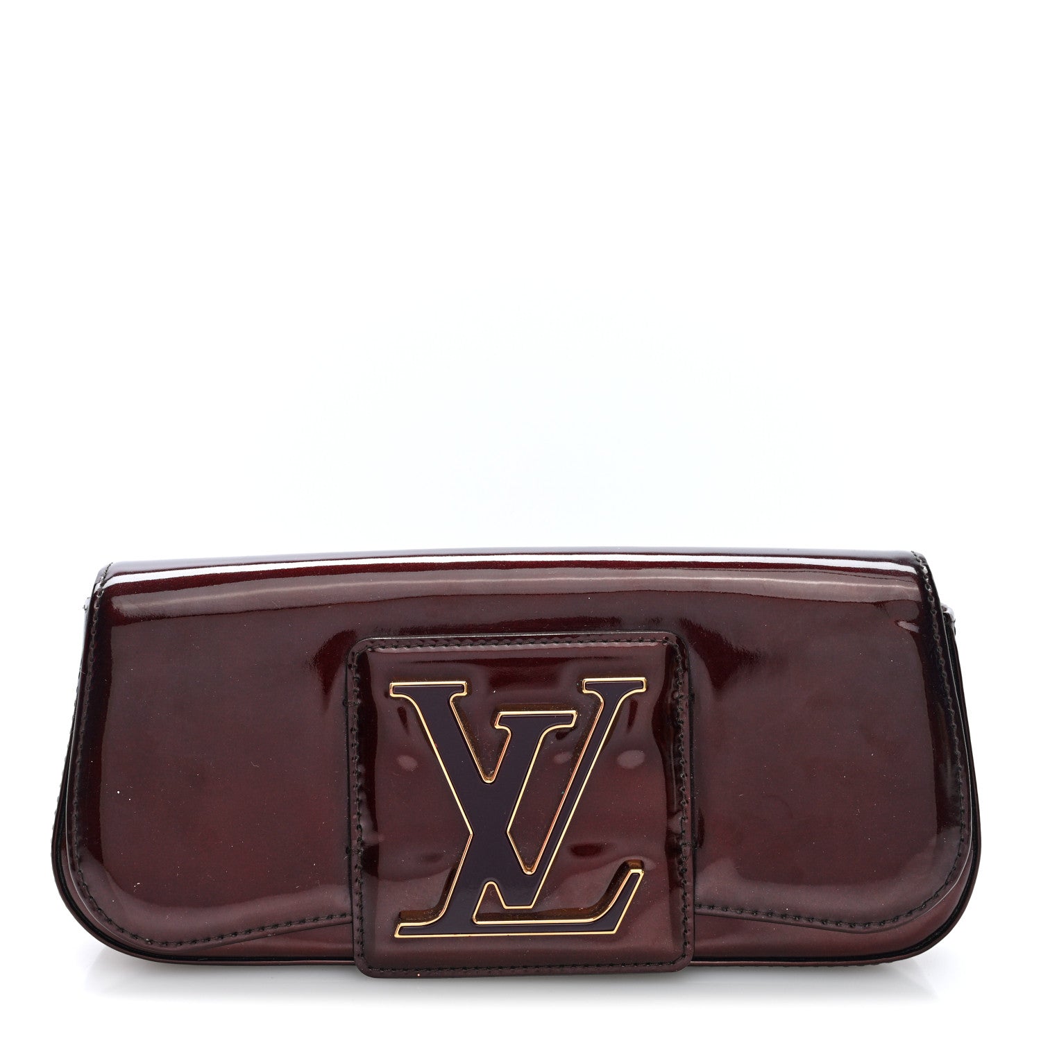 Patent Sobe Clutch Rouge Fauviste