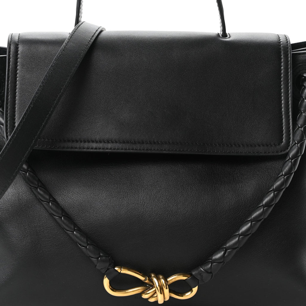 Silky Calfskin Medium Ciao Ciao Black