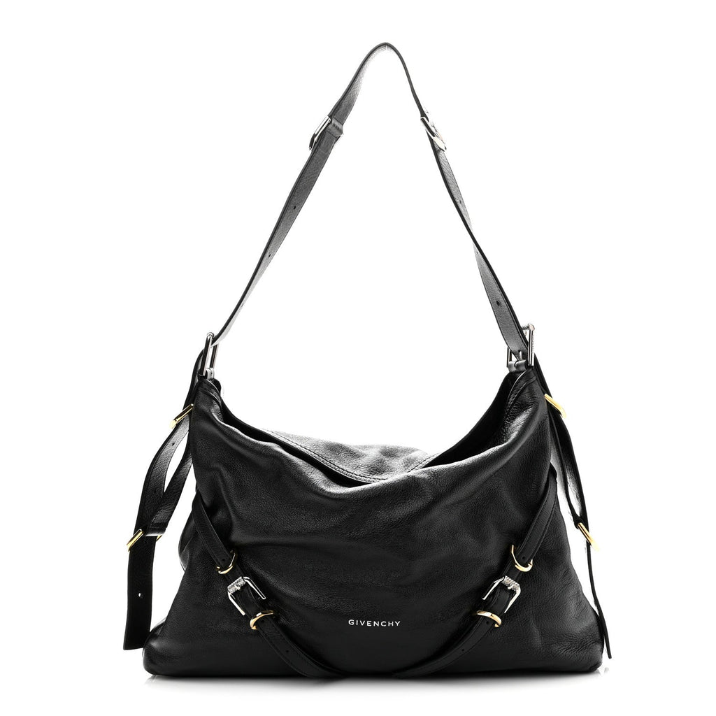 Calfskin Medium Voyou Bag Black