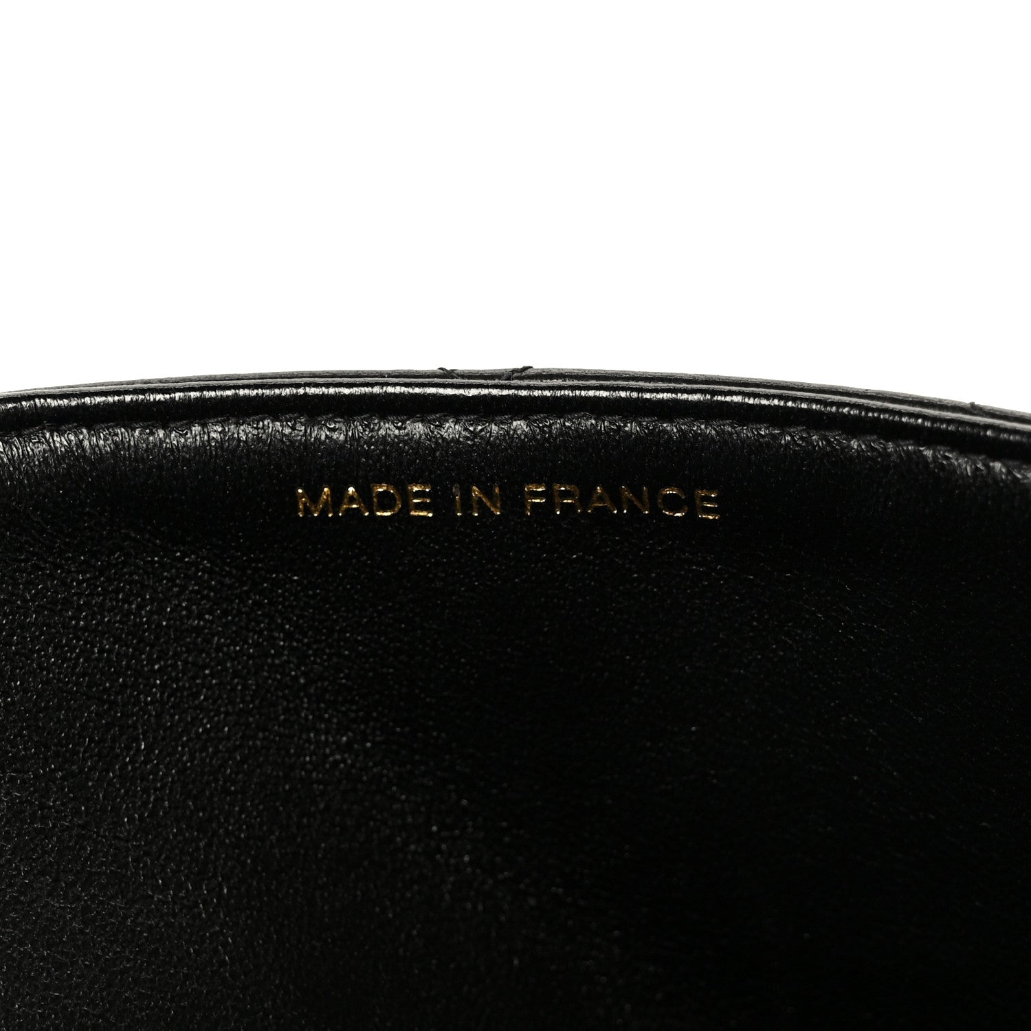 Lambskin Quilted Jumbo Single Flap Black
