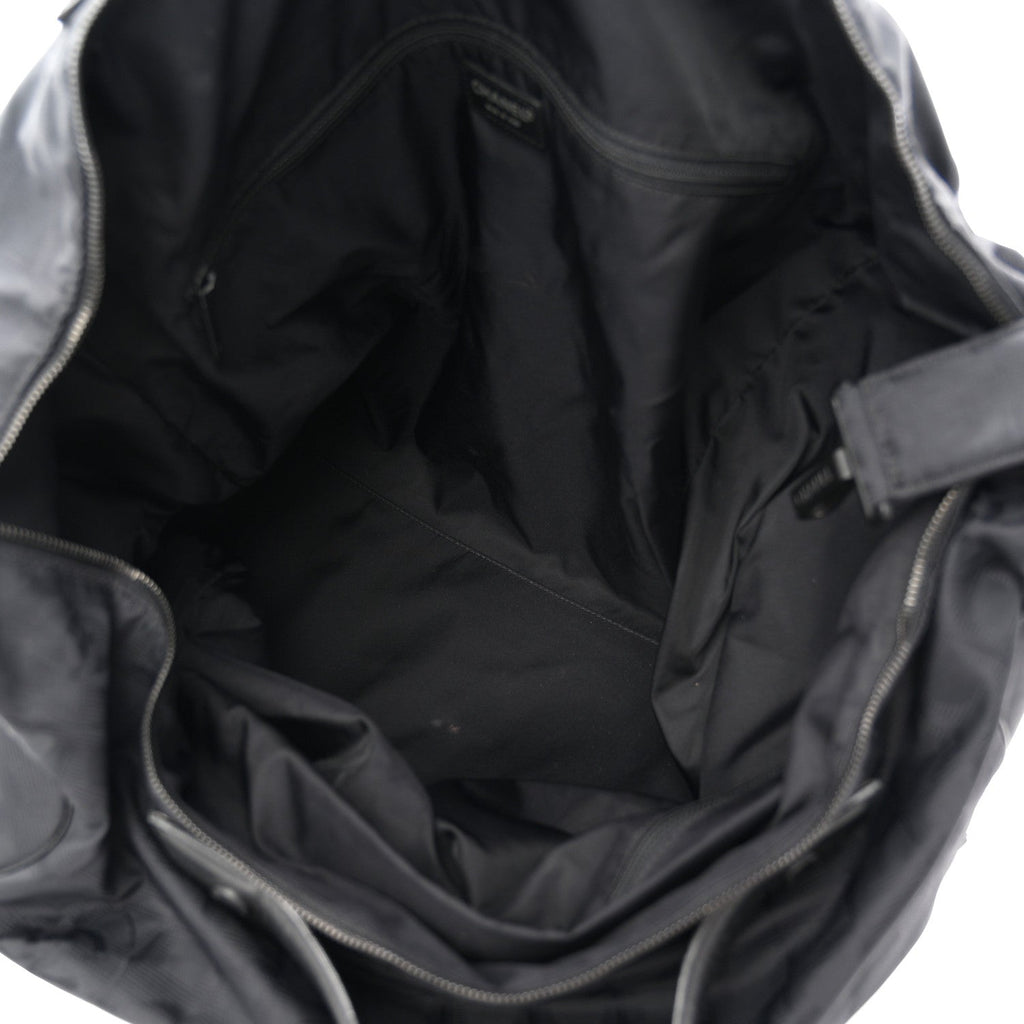 Nylon Travel Duffle Black