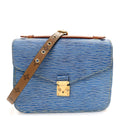 Epi Reverse Monogram Pochette Metis Denim Light