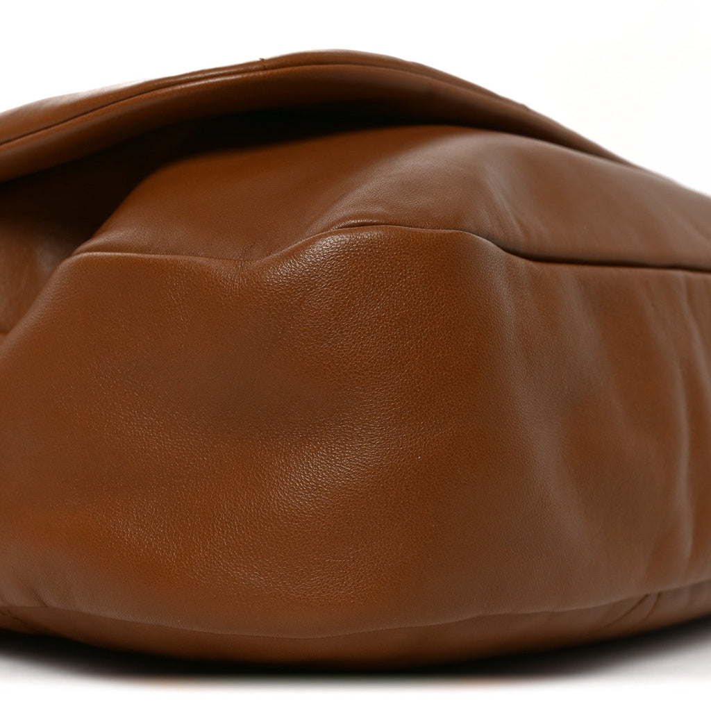 Lambskin Matelasse Monogram Large Jamie 4.3 Light Fox
