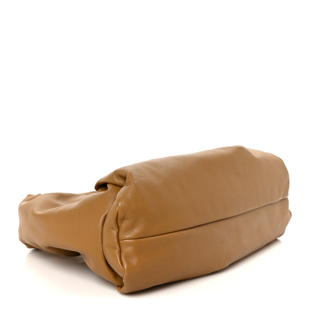 Smooth Butter Calfskin Small The Shoulder Pouch Cammello