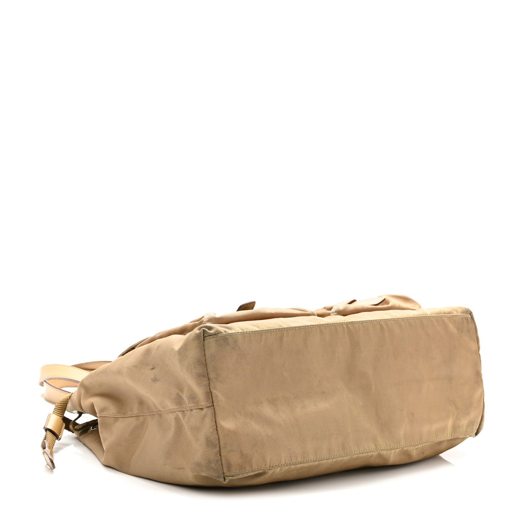 Nylon Vela Shopping Tote Sesamo