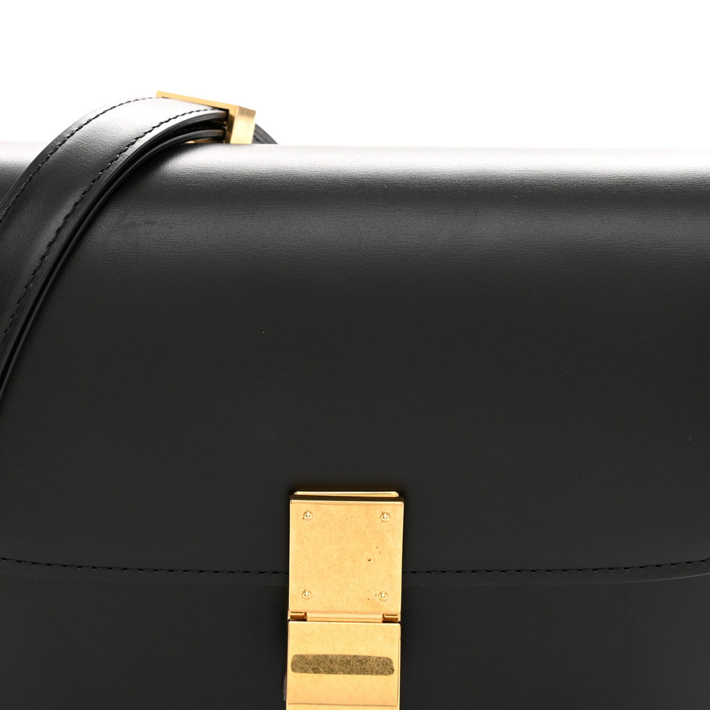 Box Calfskin Teen Classic Box Flap Black