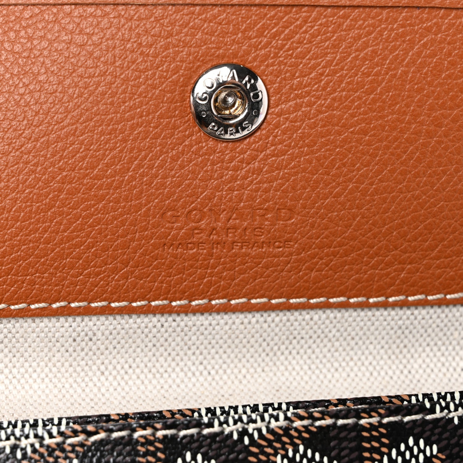 Goyardine Saint Louis PM Black Gold