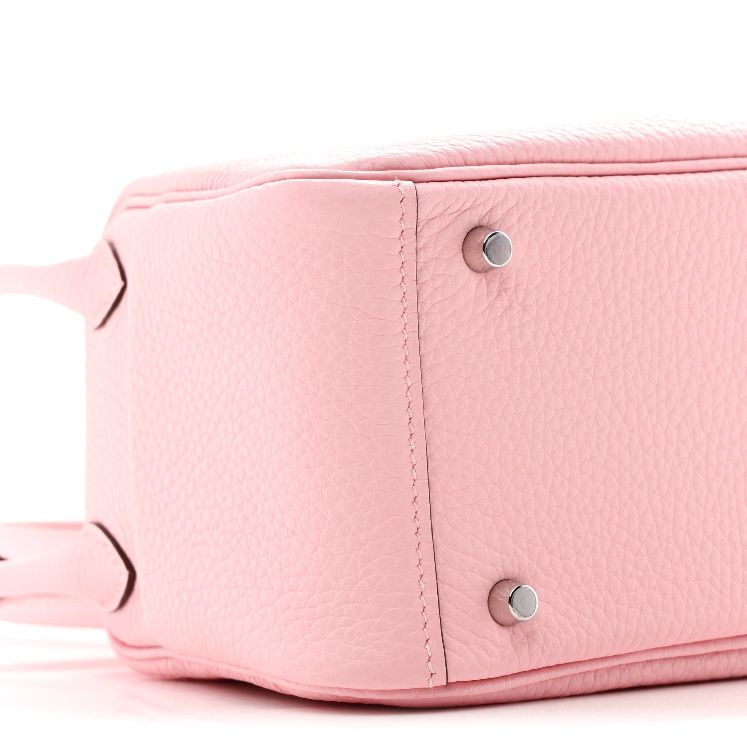 Taurillon Clemence Verso Mini Lindy 20 Rose Sakura Gris Perle Rose Sakura Gris Perle