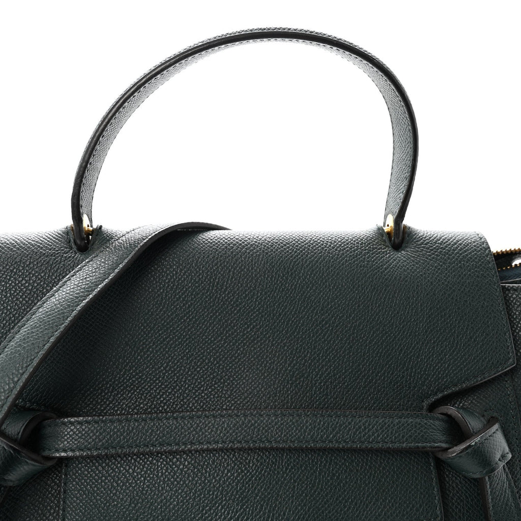Grained Calfskin Micro Belt Bag Amazone