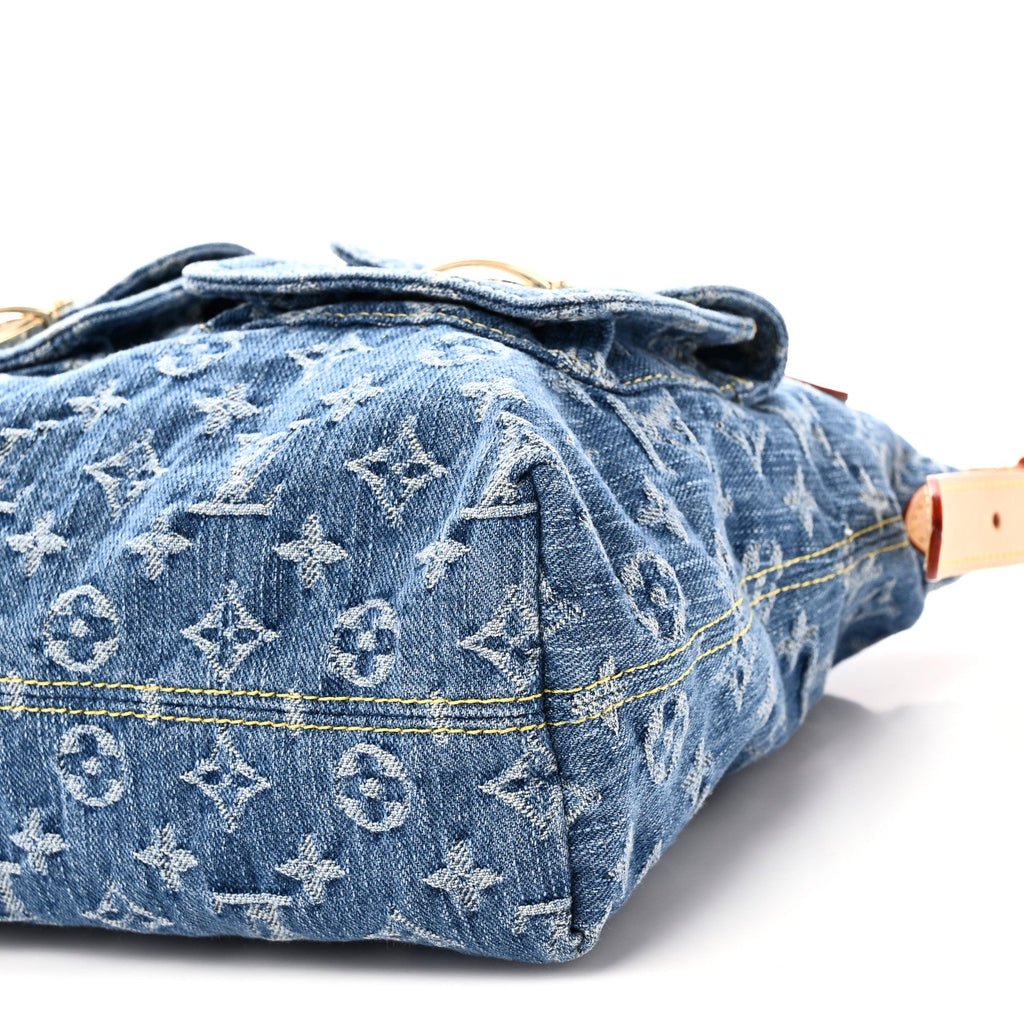 Monogram Denim Baggy NM Blue