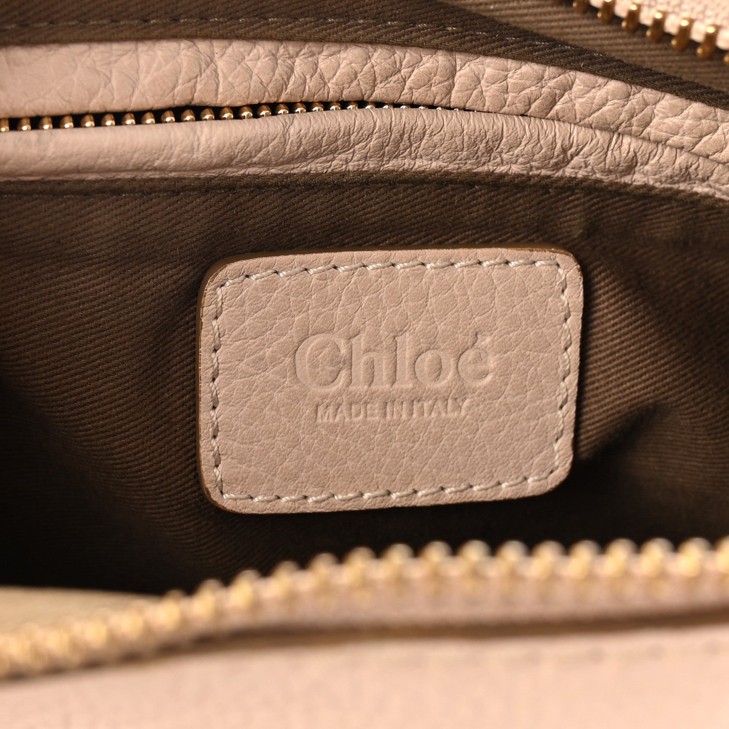 Calfskin Medium Marcie Satchel Abstract White