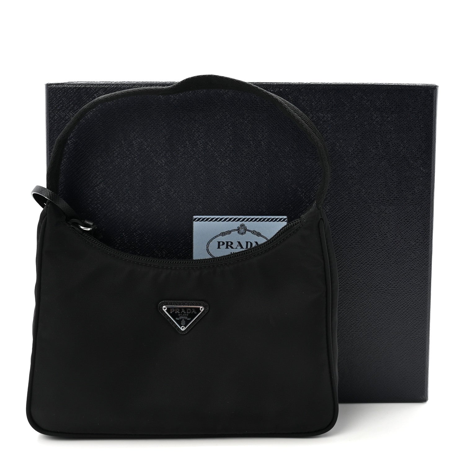 Tessuto Nylon Mini Re-Edition 2000 Bag Black