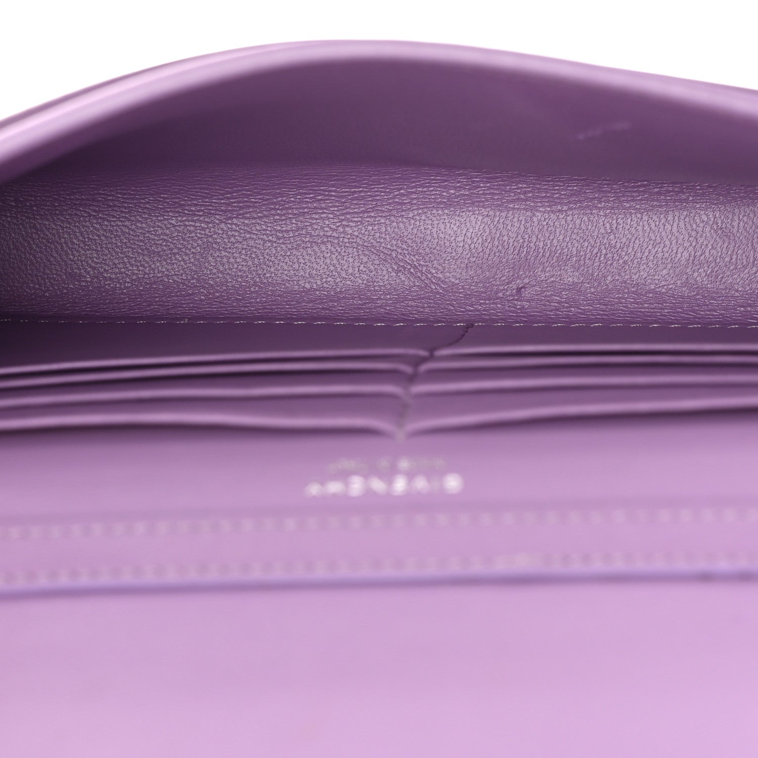 Box Calfskin Gradient Effect 4G Wallet on Chain Mauve