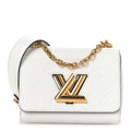Epi Twist Shoulder Bag PM White