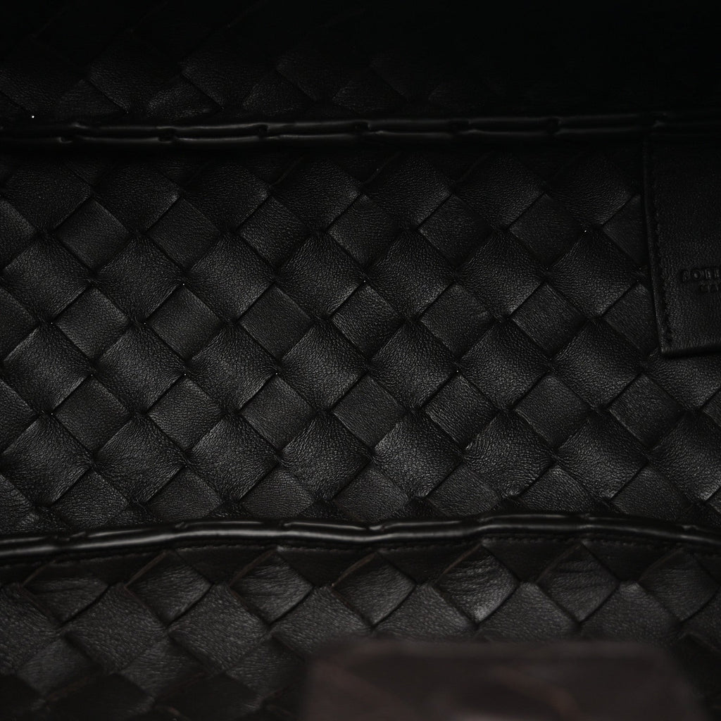 Nappa Intrecciato Small Campana Shoulder Bag Fondant