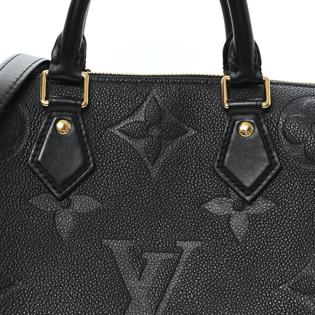 Empreinte Monogram Giant Speedy Bandouliere 25 Black