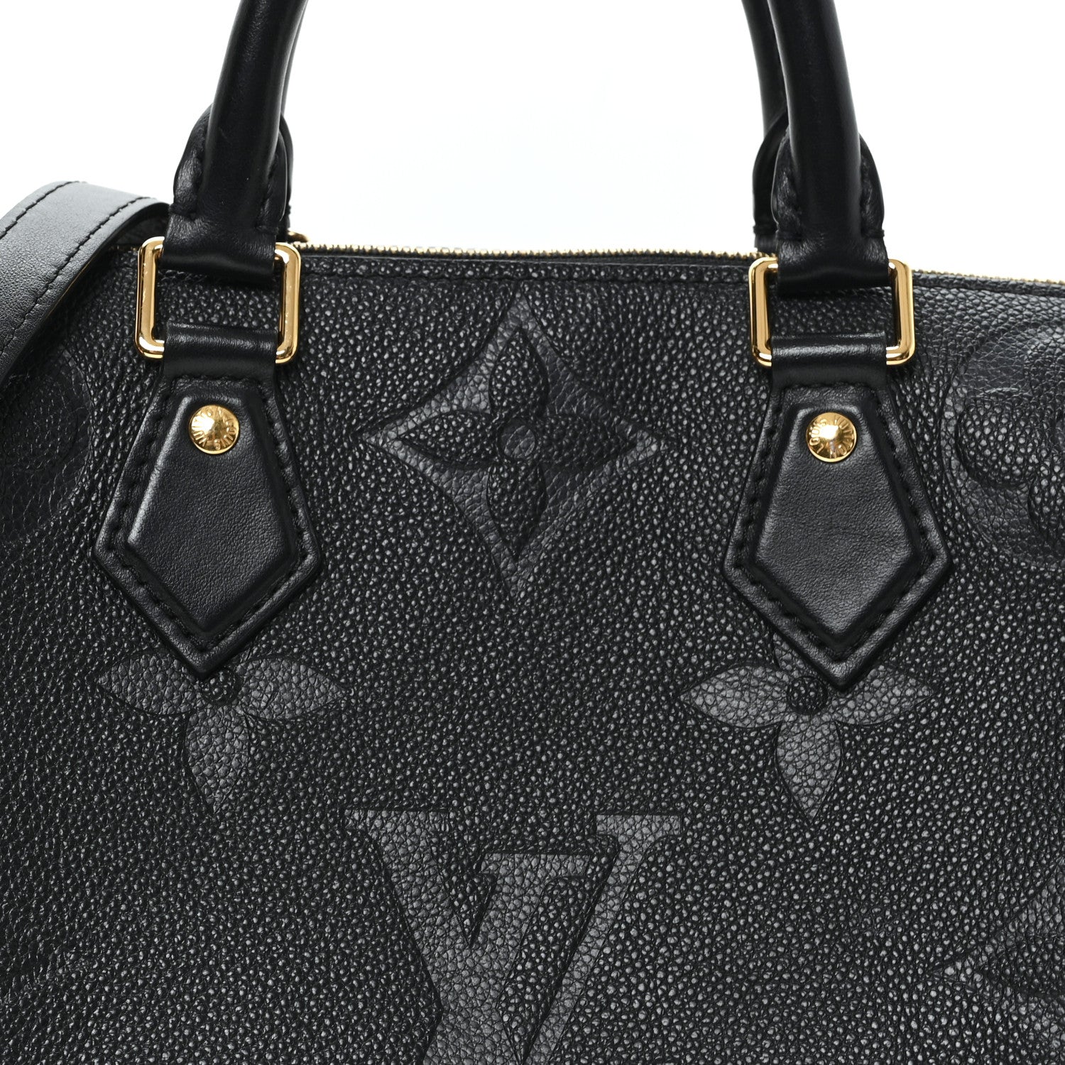 Empreinte Monogram Giant Speedy Bandouliere 25 Black