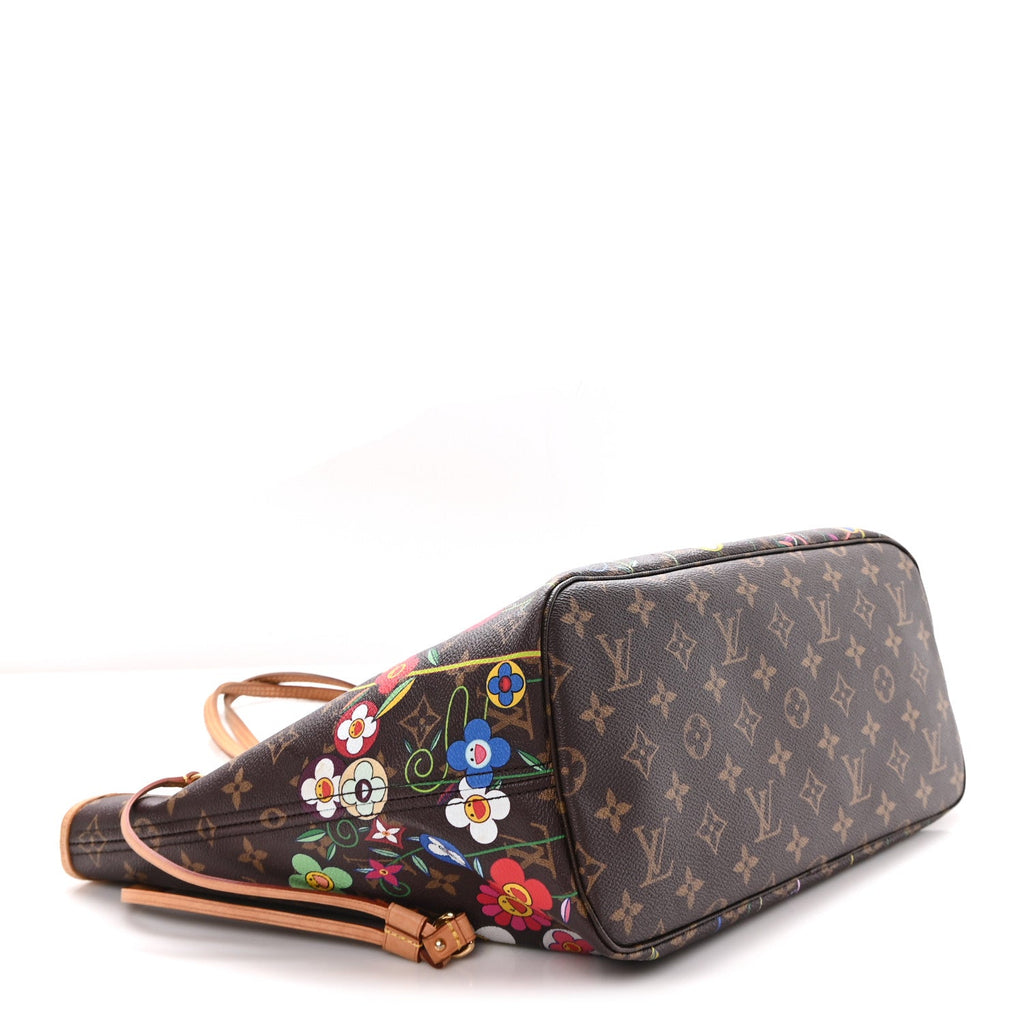LV X TM Monogram Flowers Neverfull MM
