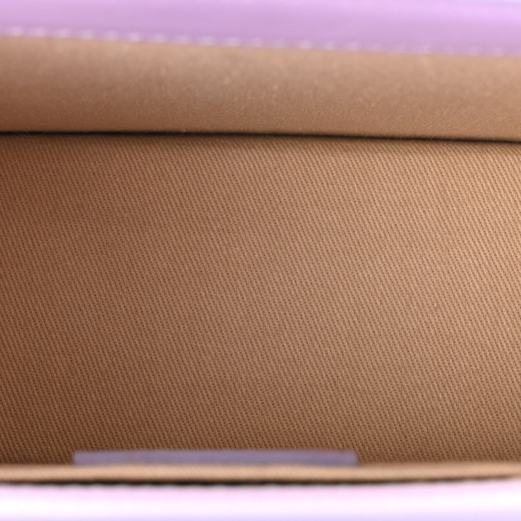 Smooth Calfskin Le Chiquito Moyen Lilac