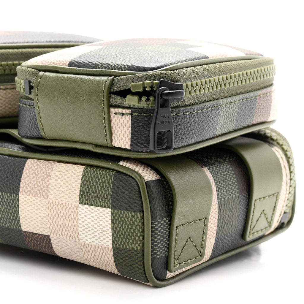 Damoflage LV Trail Wearable Wallet Green