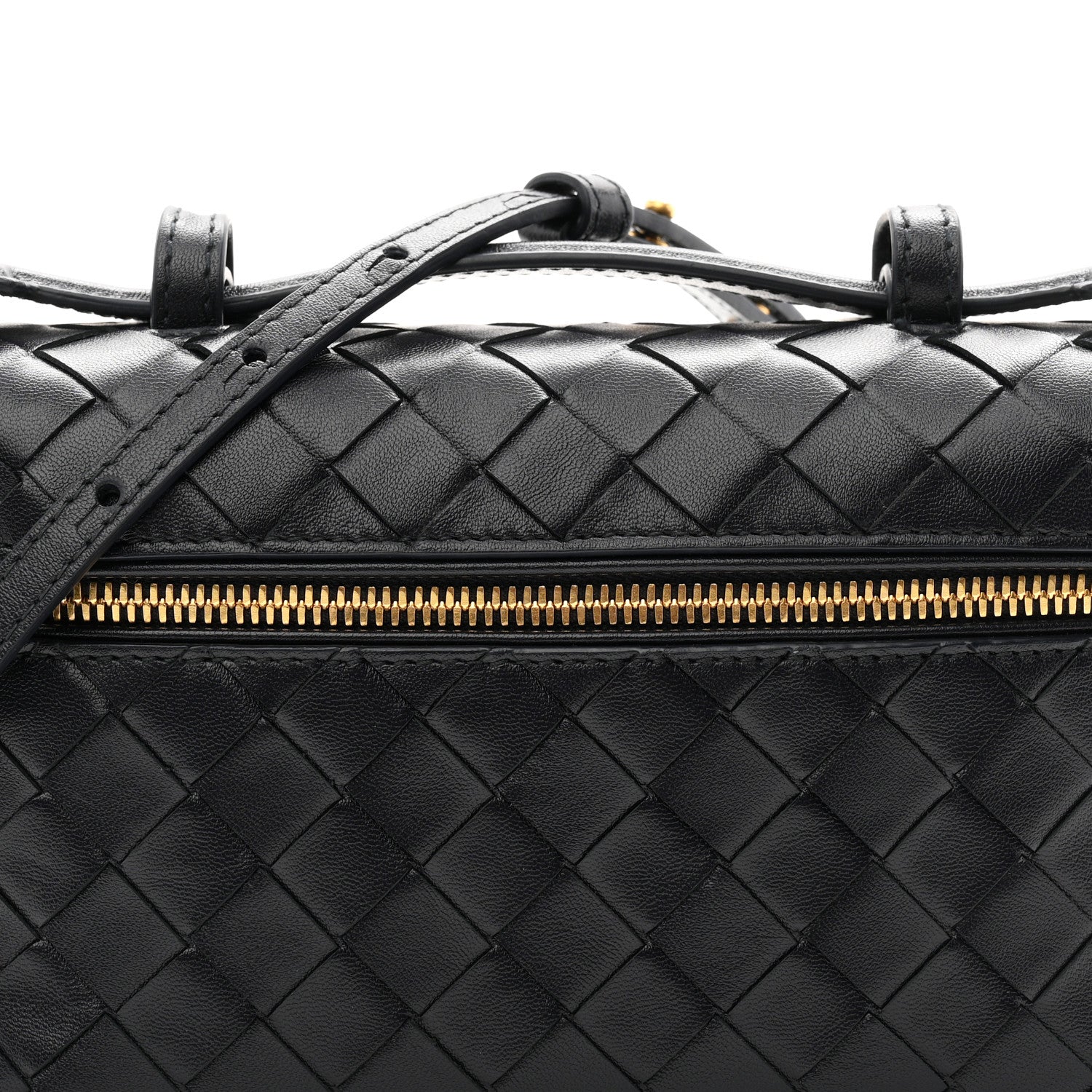 Calfskin Intrecciato Bang Bang Vanity Case Nocturnal