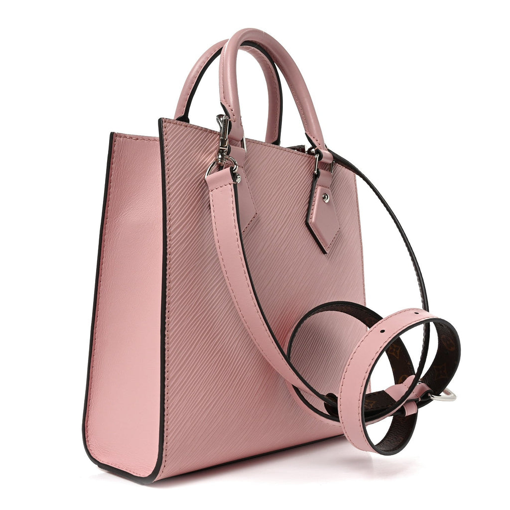 Epi Sac Plat BB Rose Ballerine