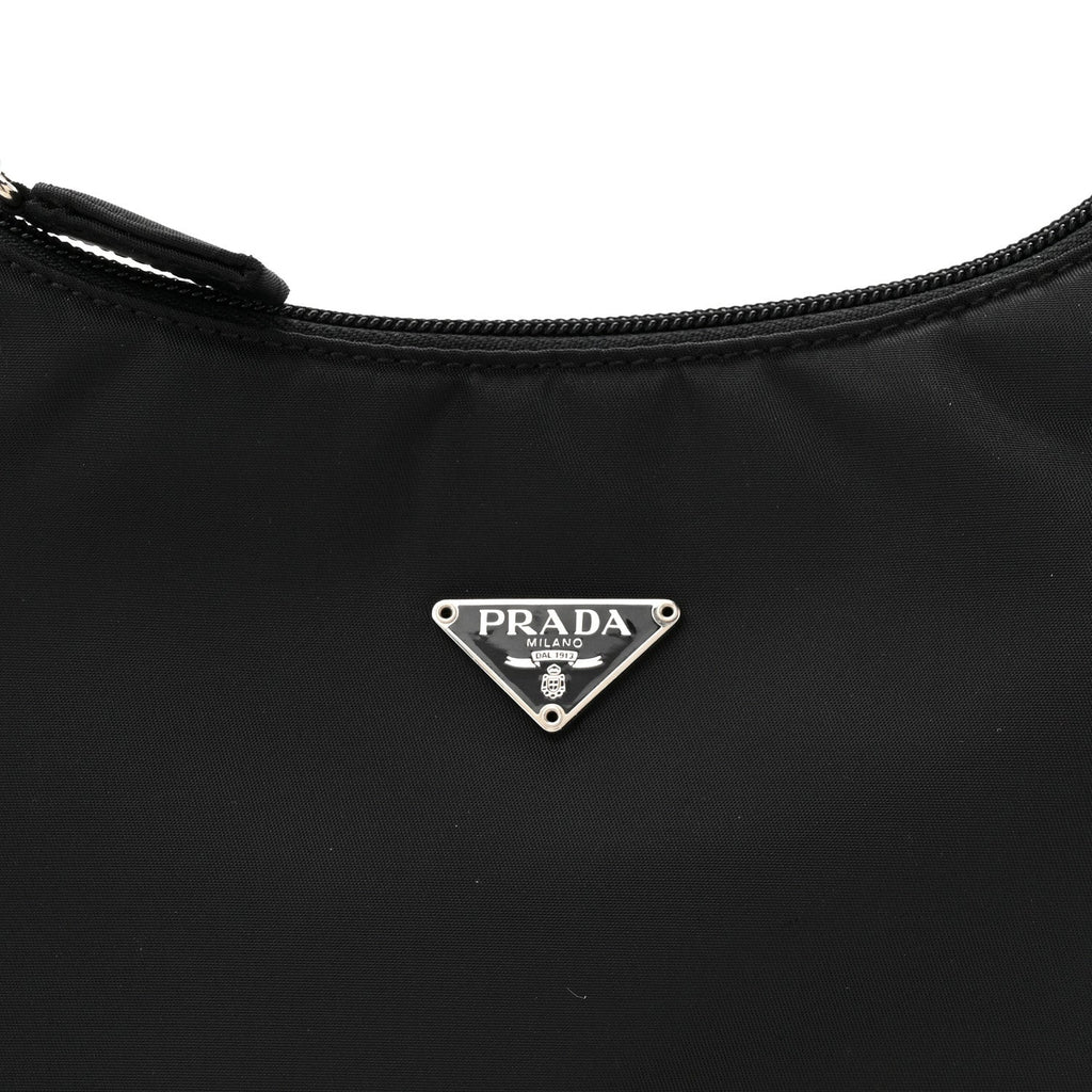Tessuto Nylon Sport Mini Shoulder Bag Black