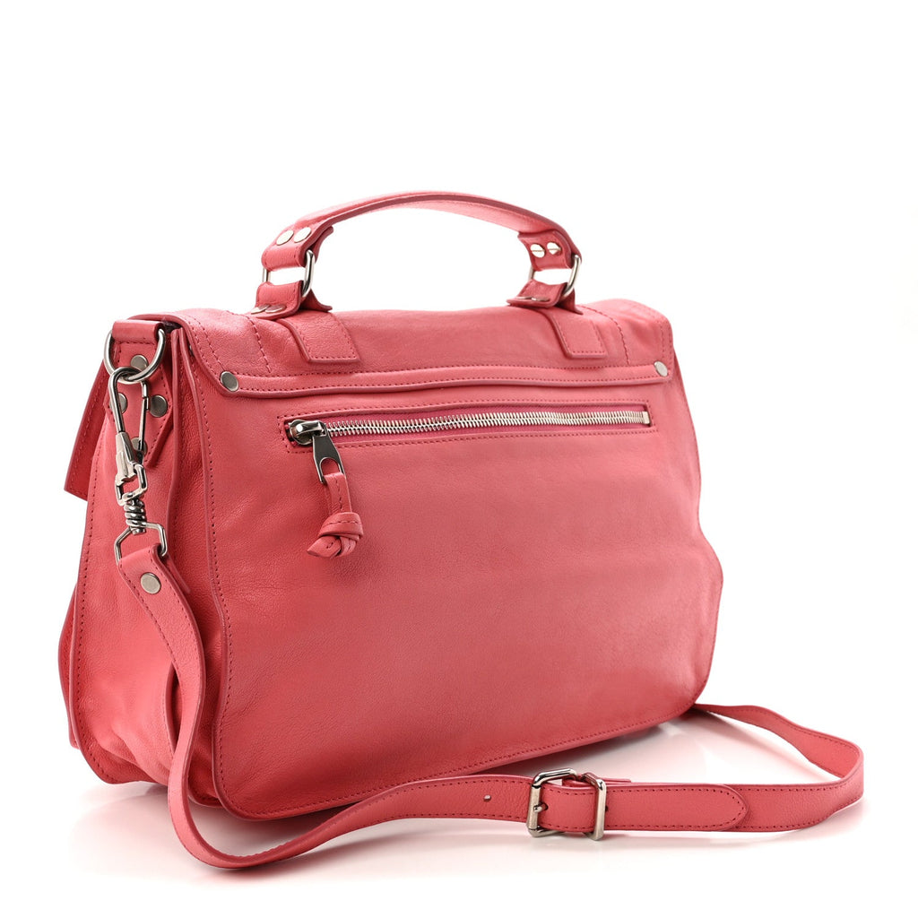 Lambskin Medium PS1 Satchel Hibiscus